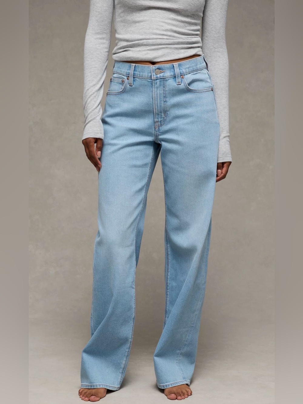 American Eagle High-Waisted Strigid Stovepipe Jeans Womens size 16